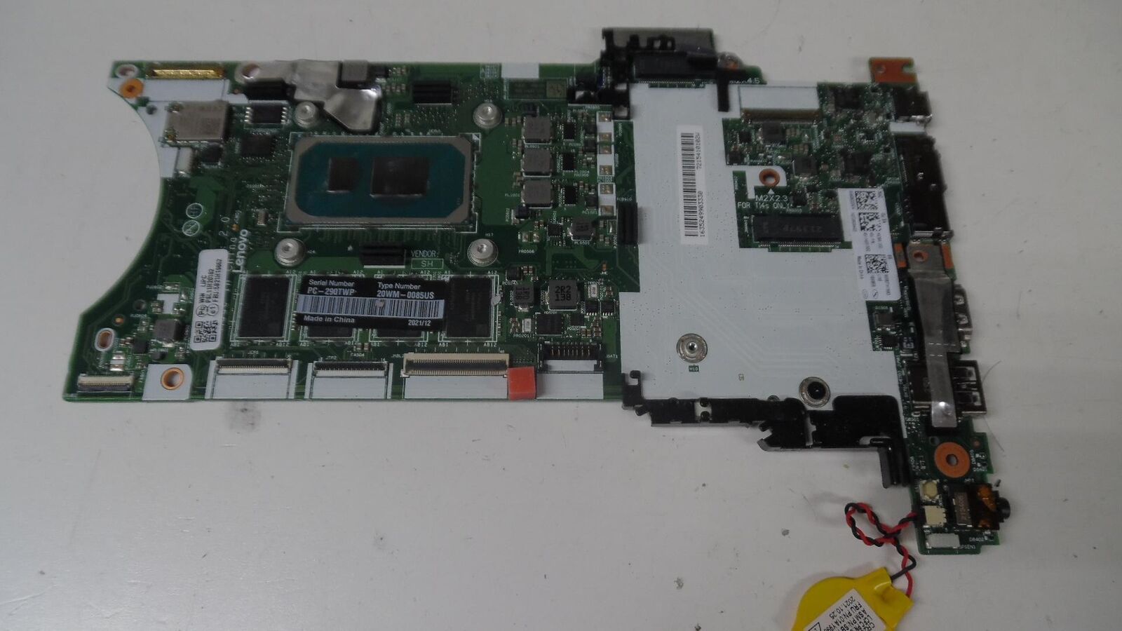 For Lenovo ThinkPad T14s gen2 Motherboard 8G i5-1135G7 NM-D361 5B21H19862