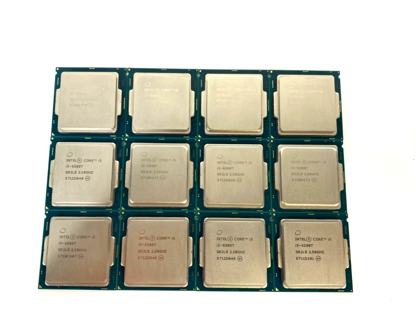 (Lot of 12) Intel Core i5-6500T SR2L8 2.50GHz 6 MB Cache Desktop CPU Processors
