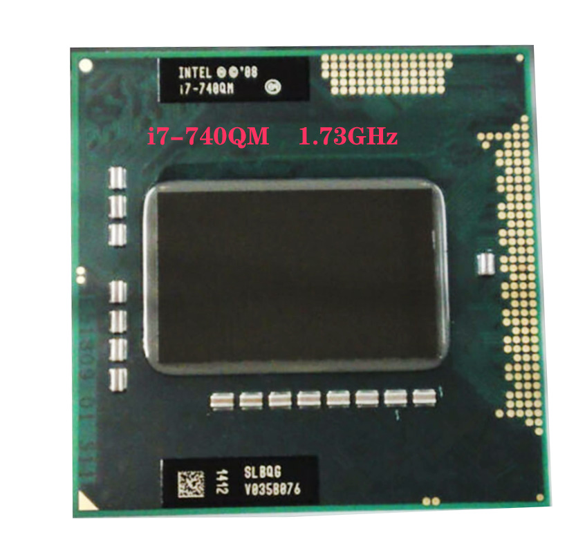 Intel Core i7-740QM SLBQG 1.73 GHz 4-Core 8-Thread CPU Processor 45W Socket G1