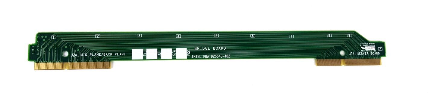 Intel SR1500 SR1550 SR2500 Series Server Bridge Board D25543-402 J2A1-MID