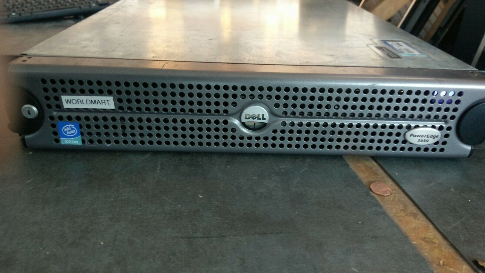 Dell PowerEdge 2650 server, two 2.8GHz CPU, 5x36GB SCSI Windows 2003 Server