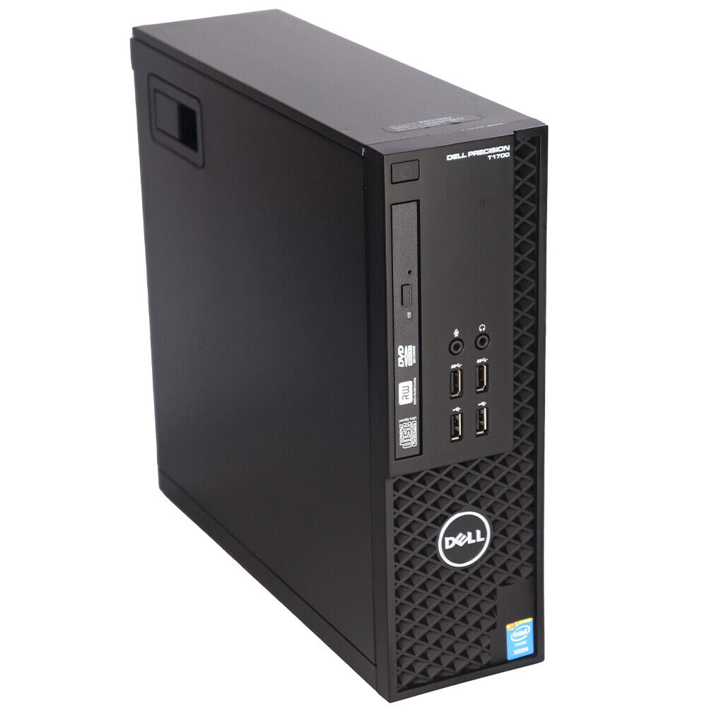 Dell Precision Desktop Computer Intel Xeon 8GB RAM 500GB HDD Windows 10 PC Wi-Fi