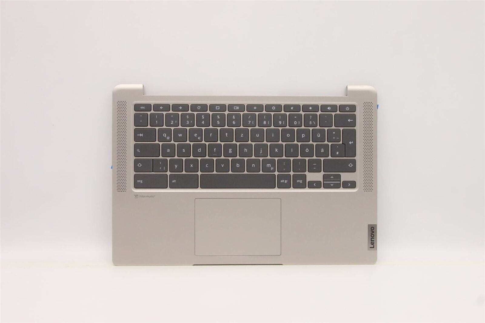 Lenovo Chromebook 14ITL6 Keyboard Palmrest Top Cover German Silver 5CB1D33512