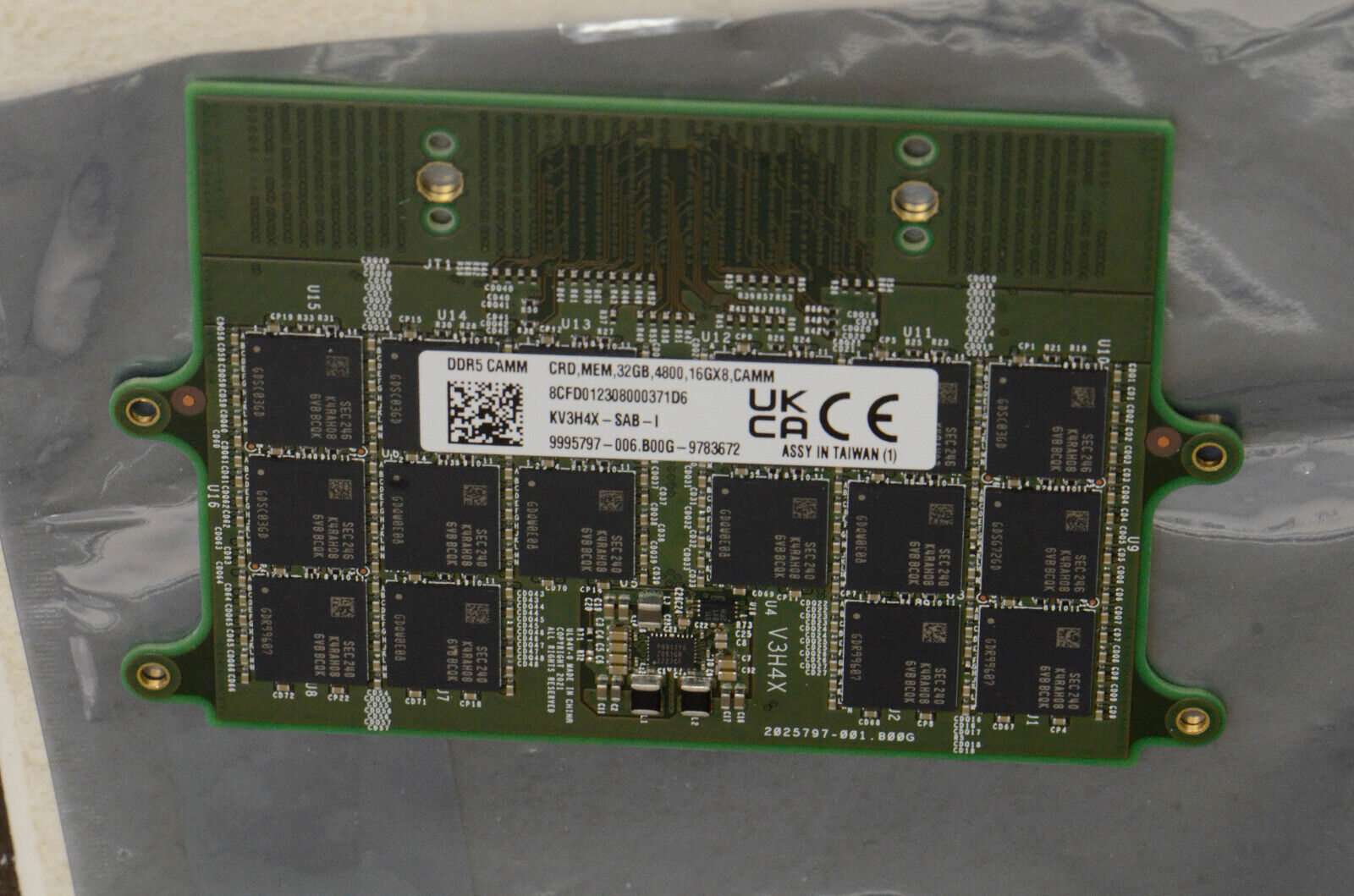 32GB CAMM DDR5 4800 for DELL Precision 7670 / 7770 - - SPECIAL PRICE