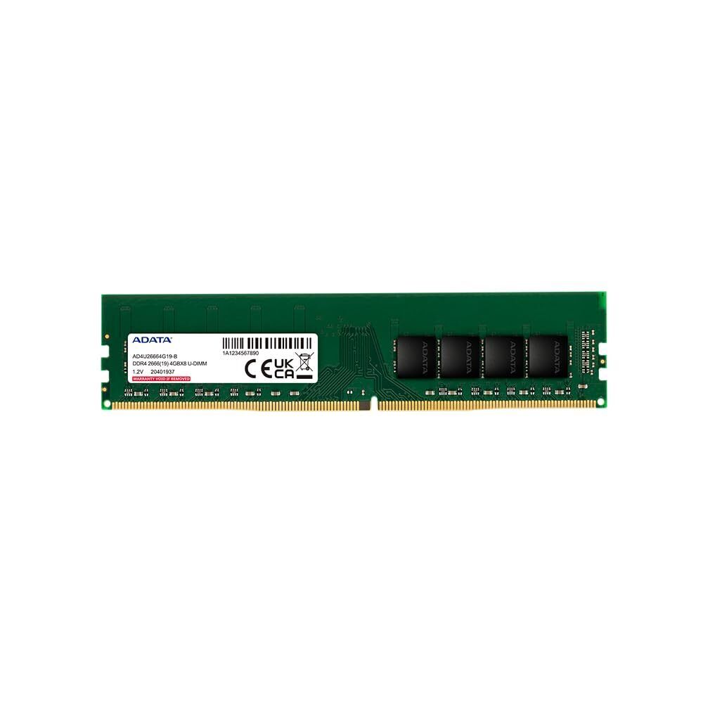 ADATA 4GB (1x4GB) Single Channel (DDR4 2666/19/1.2v) - AD4U26664G19-SGN-
