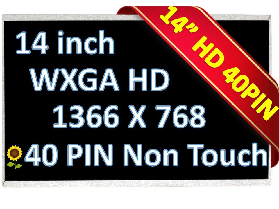 New Sony vaio VPCEG1BFX/P 14.0 WXGA HD laptop LED LCD screen