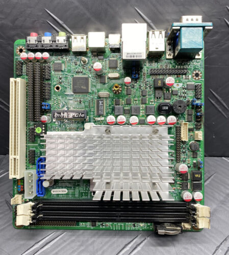 Jetway NF96U-525-LF Intel Atom D525 Mini-ITX Motherboard Authentic Original