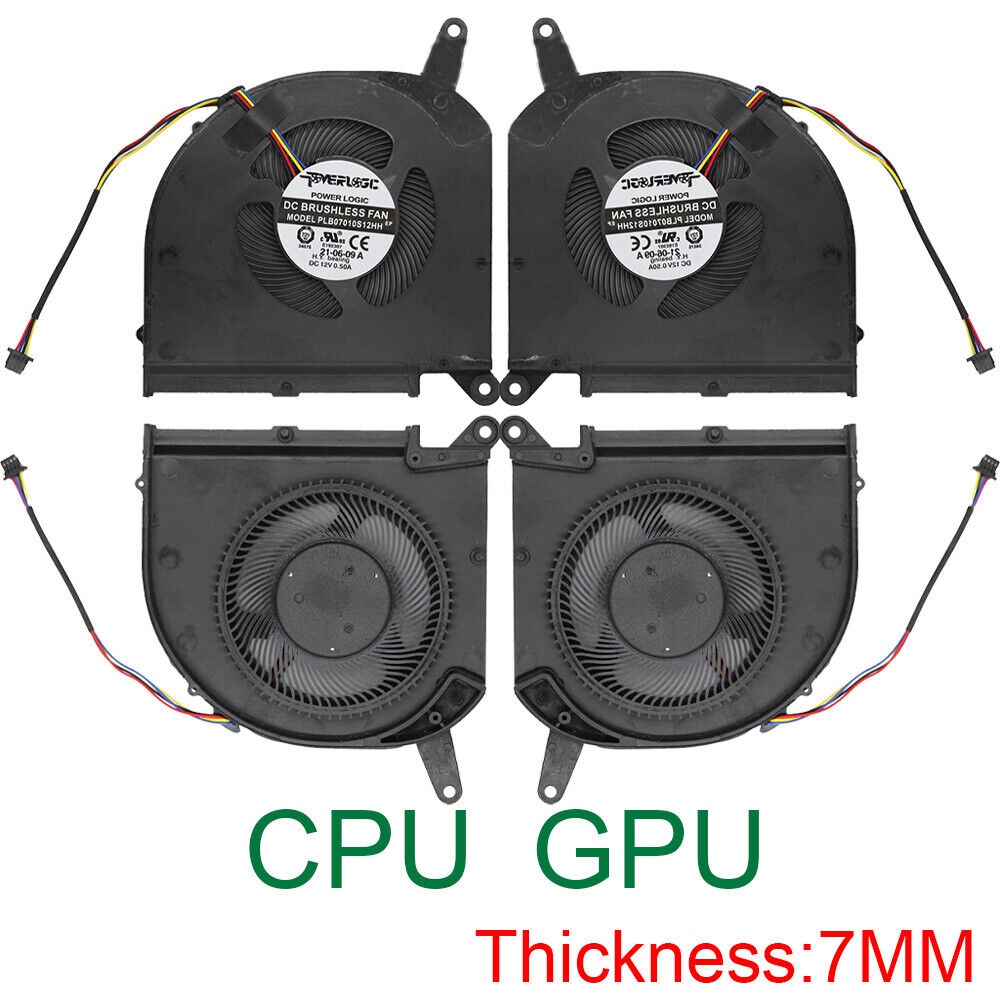 For Gigabyte Aero 15 15G 15P 17P Rx5G RP77 CPU GPU Cooling Fan DC Brushless Fan
