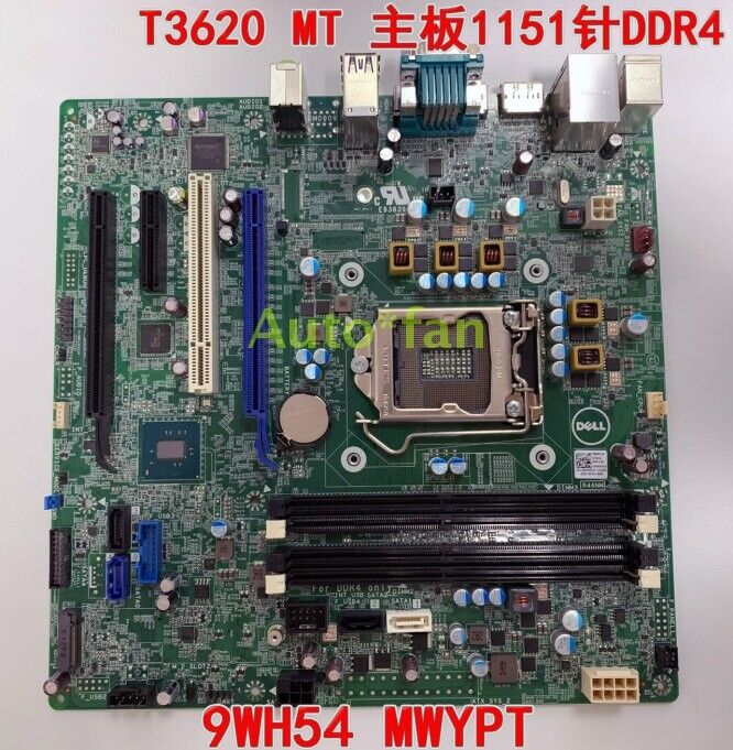 Main Board 9WH54 MWYPT For T3620 T30 Workstation Pre-owned