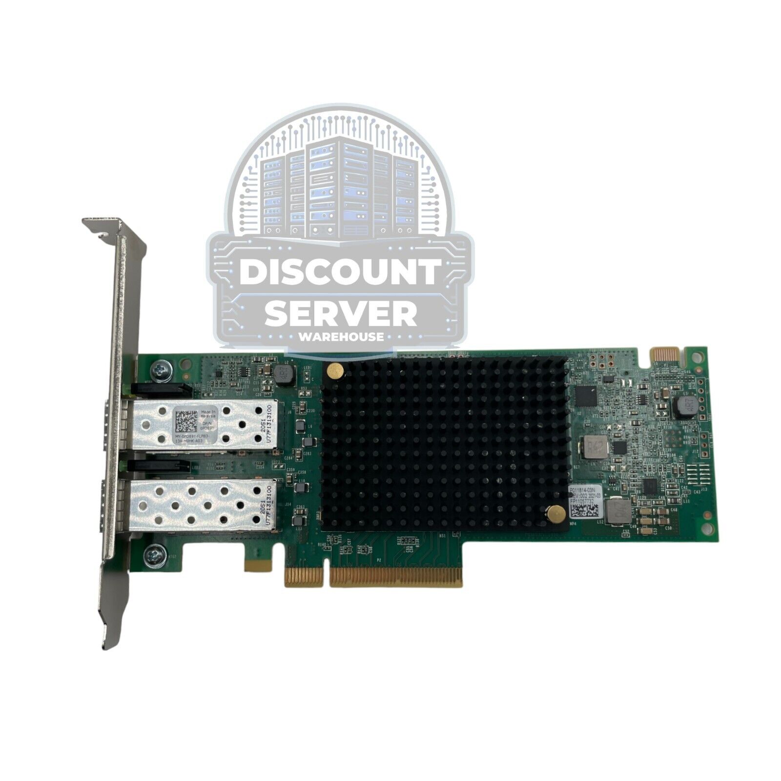 Dell Emulex LPe35002 FC FH DP 32Gb/s PCI-e HBA Host Bus Adapter PD89Y