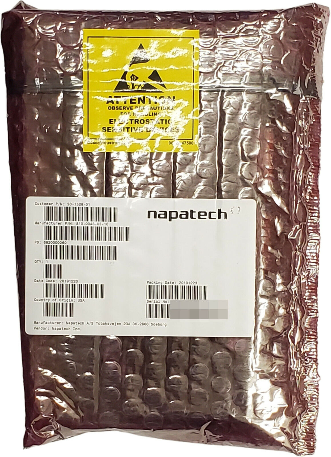 NEW Napatech NT40E3-4-PTP 4x 10GbE Packet Capture & Analysis SmartNIC