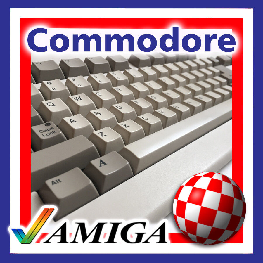 COMMODORE AMIGA 500 (Amiga 500 Plus) SAMSUNG KEYBOARD REPLACEMENT KEYS CAP