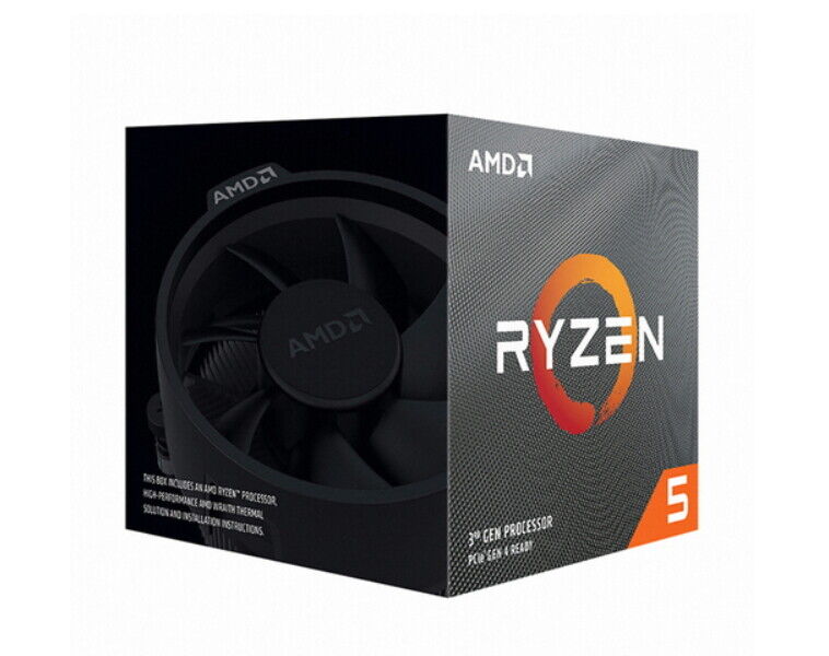 AMD Ryzen 5 3600X Matis 3.8GHz w/Cooler AM4 Zen2 7nm Hexa(6) Thread12 95W DDR4