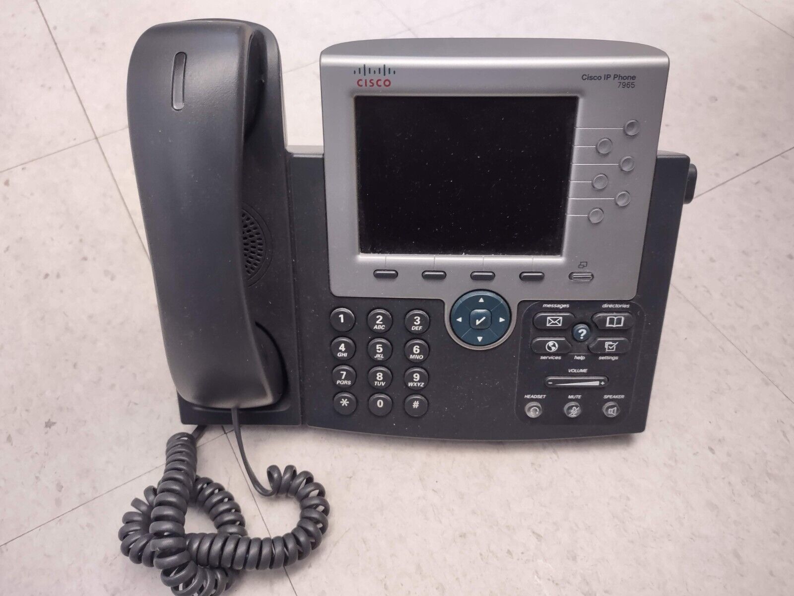 Cisco 7965 Corded VoIP Phone