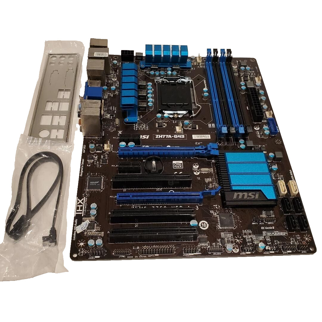 READ MSI Z77A-G43 Motherboard LGA1155 DDR3 For Intel READ D41