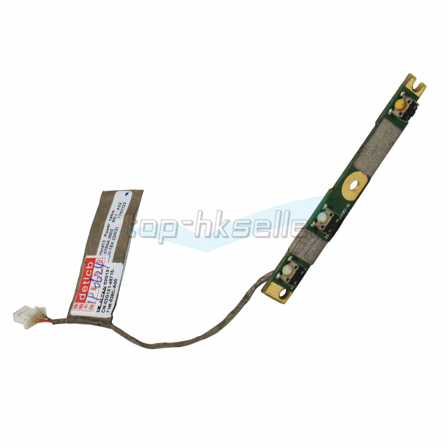 Power Volume Button Board W/Cable For Dell Inspiron 13 5378 P69G 5578 85GTT JSM