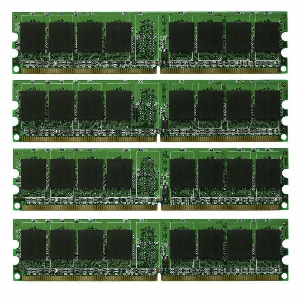 NEW 4GB 4x1GB DDR2 PC2-5300 667MHz RAM Memory for Dell Inspiron 531s