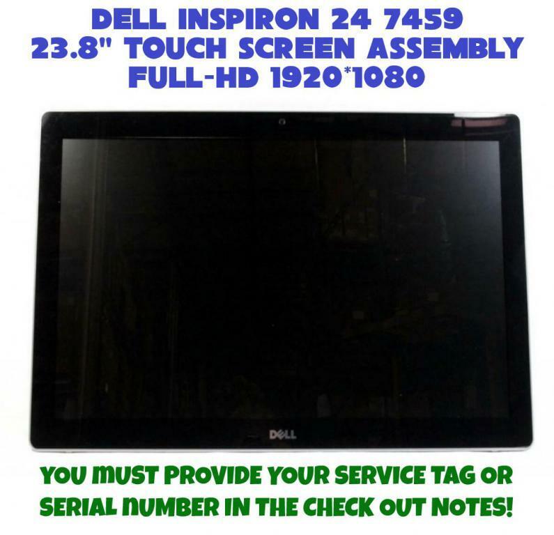 NOB Dell Inspiron 7459 LED Backlit LCD Touch Screen Display 23.8\