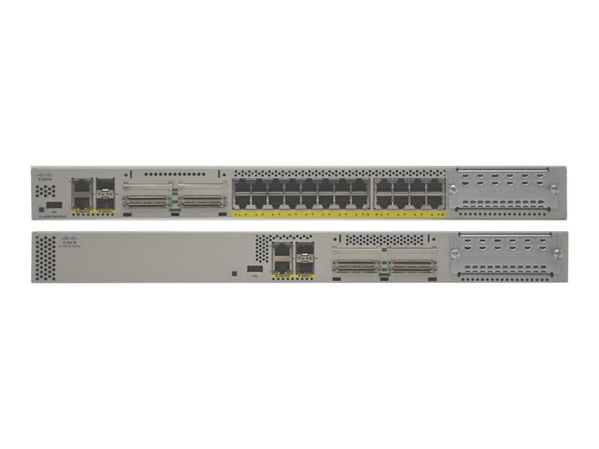 Cisco 1100 Terminal - gateway - rack-mountable C1100TGX-1N24P32A
