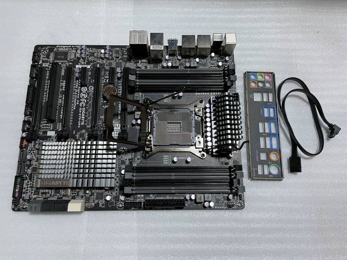 Beautiful GIGABYTE GA X79 UP4 x79 chip LGA2011 x79 motherboard BIOS latest F7
