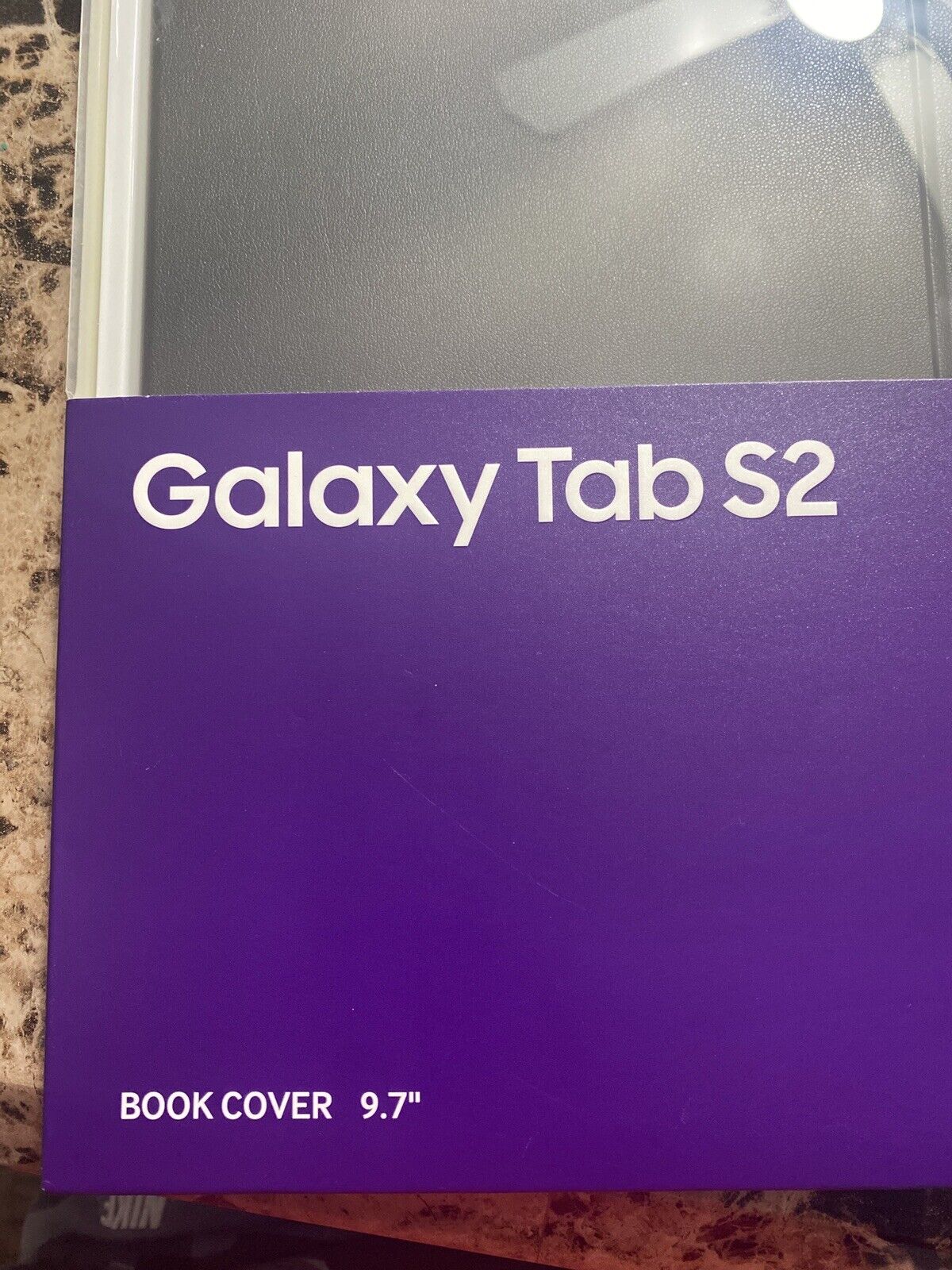 Samsung Folio Book Cover Case Galaxy Tab S2 9.7 Inch - Black EF-BT810