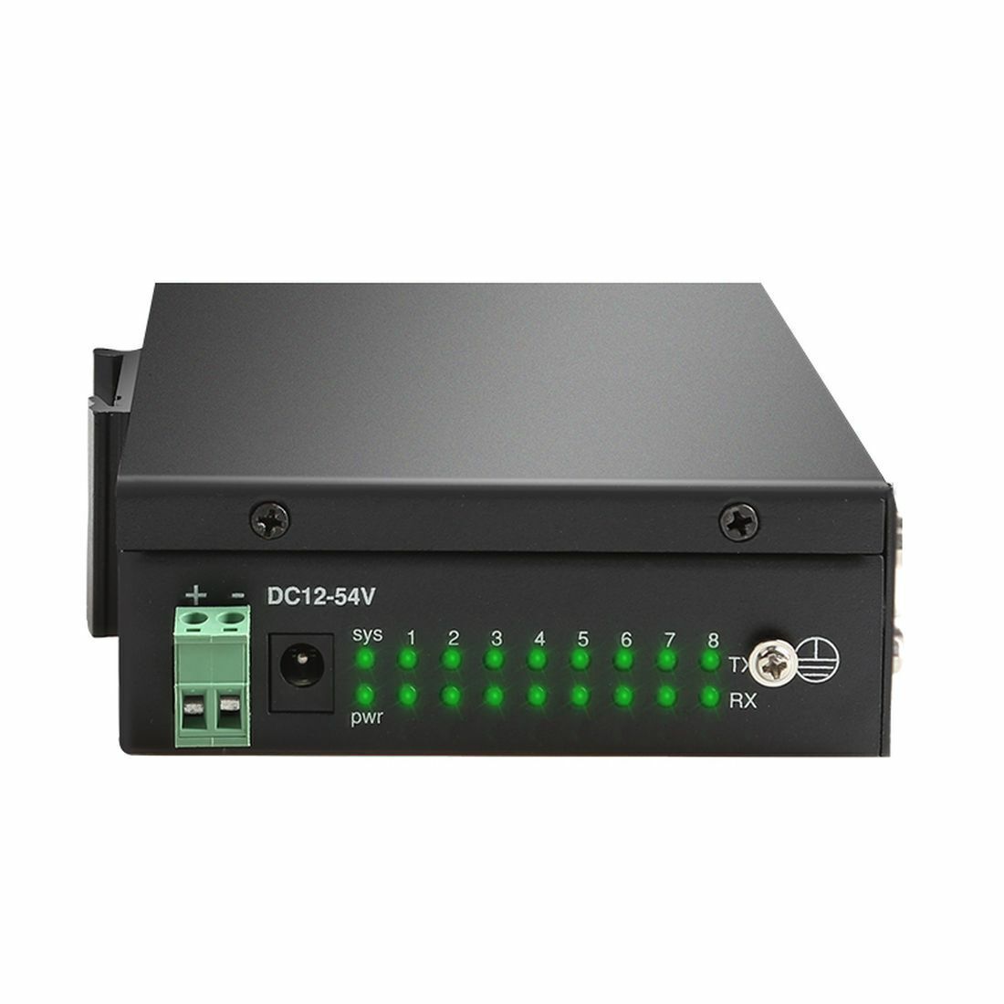 DIEWU 8-port RS232 RS485 RS422 to Ethernet TCP/IP Converter Serial Device Server