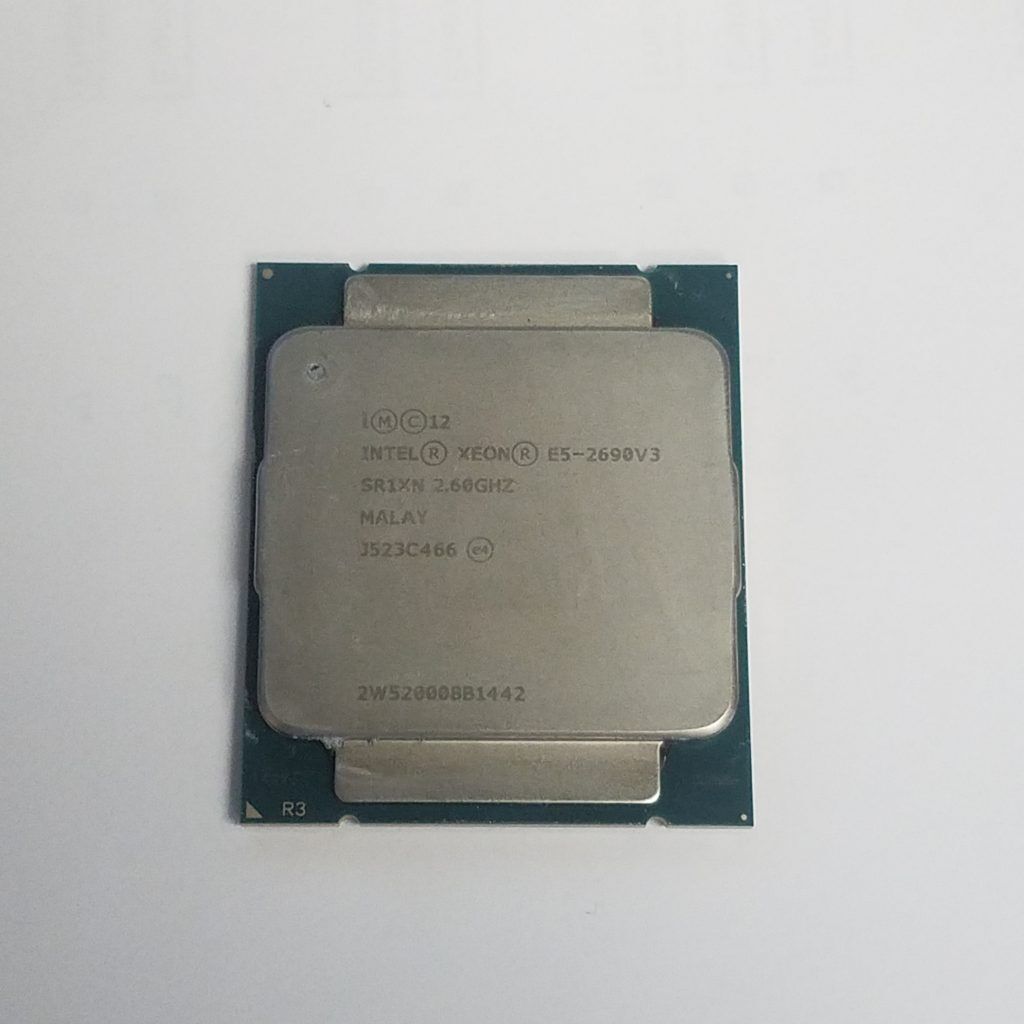 Matched Pair __ Intel Xeon E5-2690 v3 2.6Ghz 12-Core CPU __ SR1XN