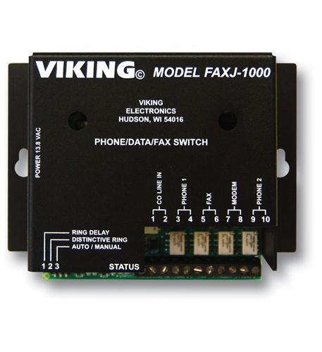 Viking electronics FAXJ-1000 Faxjack Phone/fax Switch