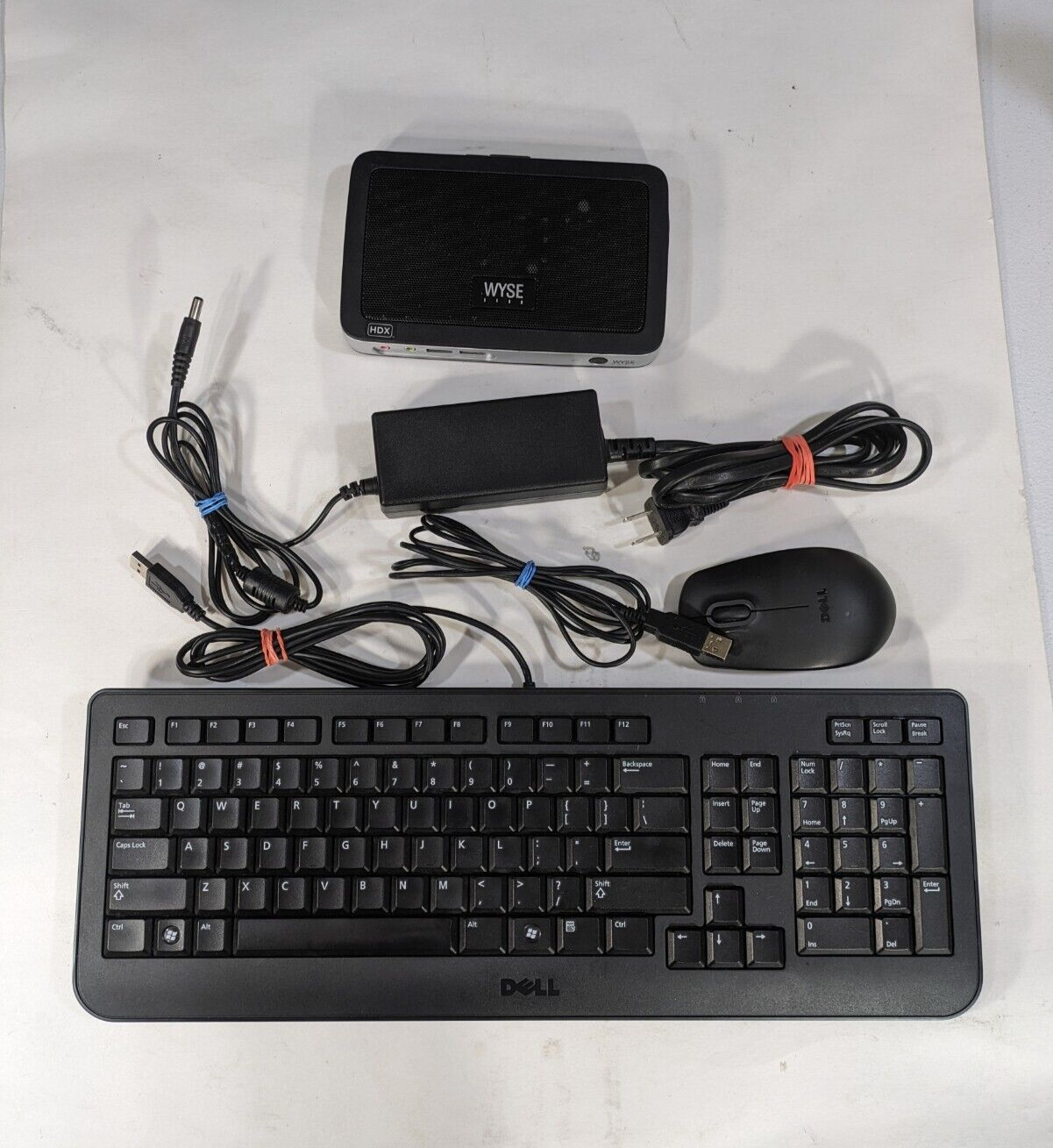 Dell WYSE Thin Clients Tx0 909576-01L HDX Citrix with keyboard mouse power cord