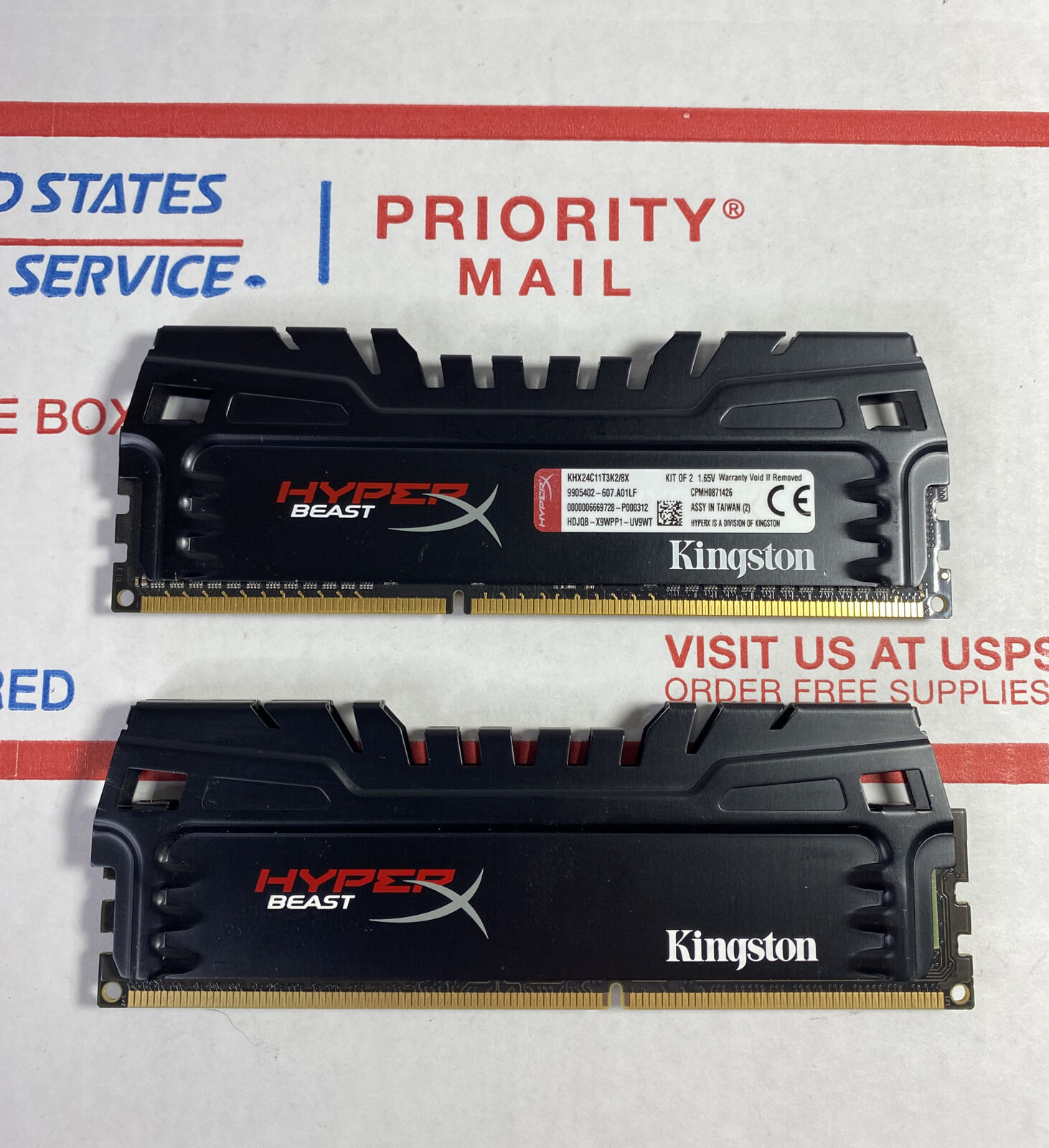 KINGSTON HYPER BEAST (2X4GB) DDR3 RAM - NEXT DAY SHIP - WARRANTY