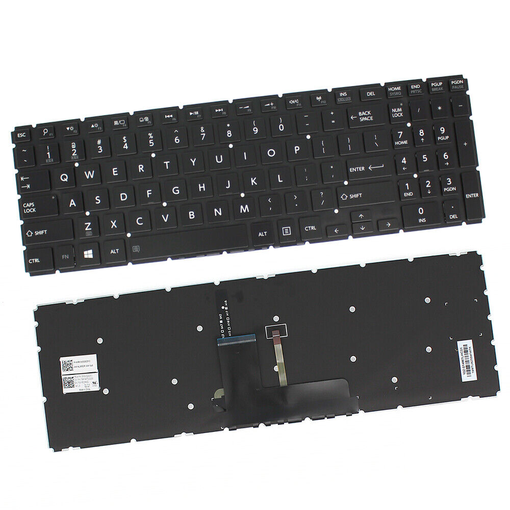 New Fit Toshiba Satellite P50W P50W-B P50W-C P55W-C P55W-B US Keyboard backlit