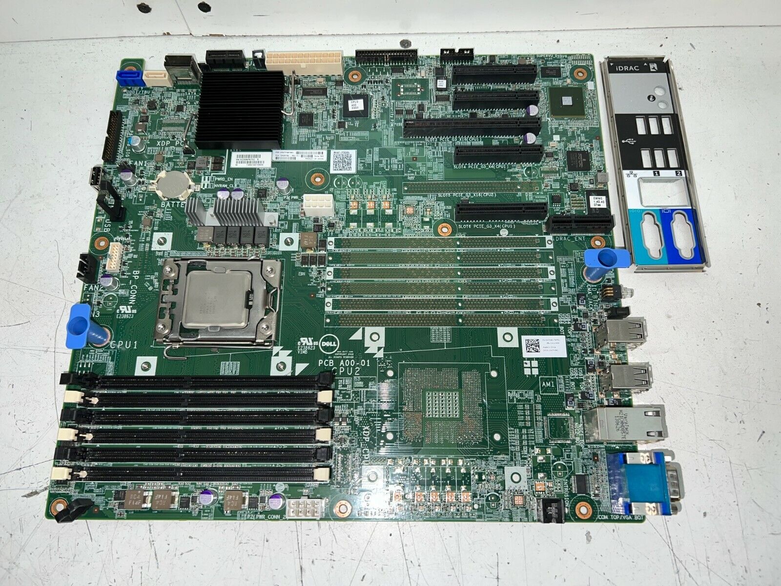 Dell 0W7H8C PowerEdge T320 Intel Motherboard Socket LGA1156 w/Intel Xeon E5-2430