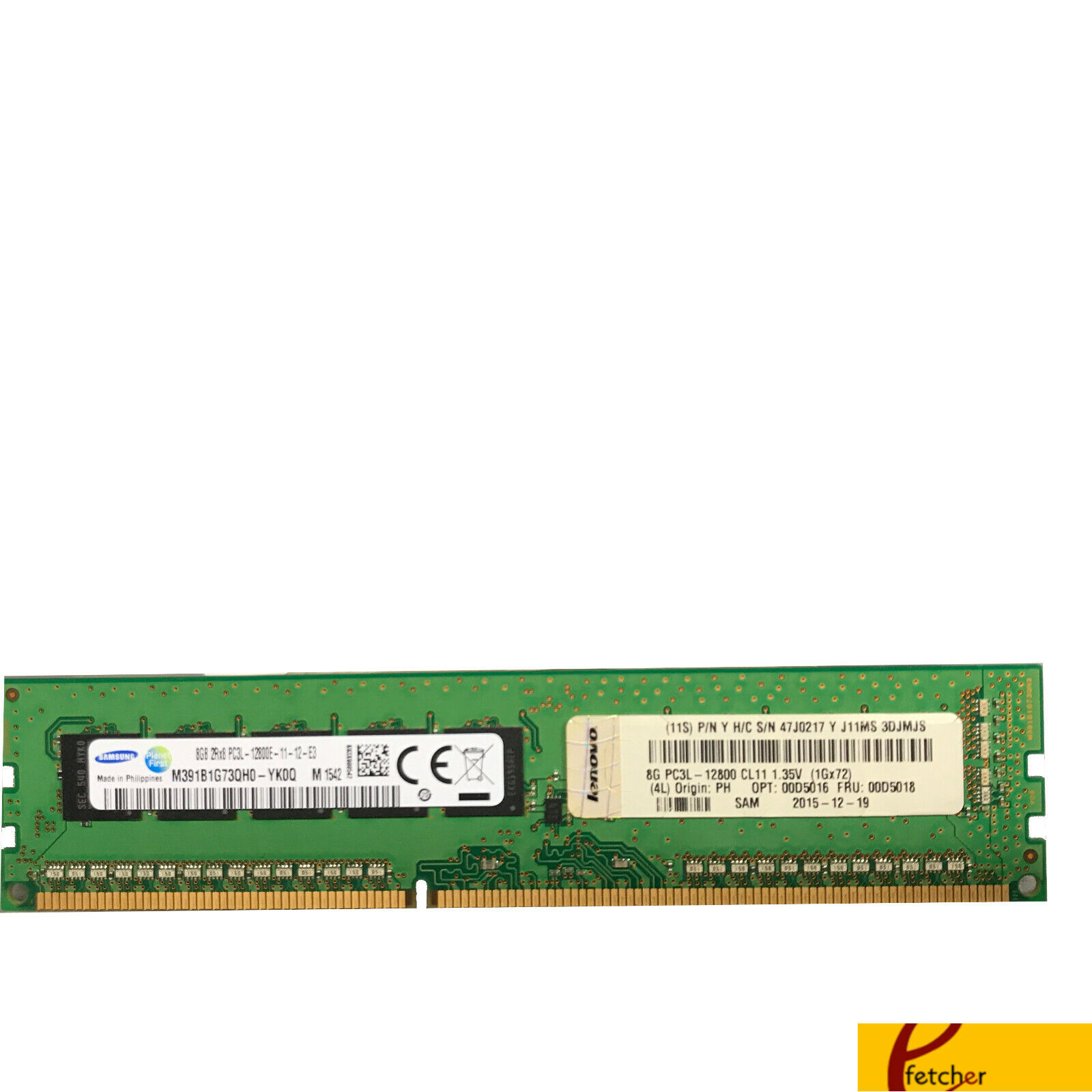 8GB Lenovo Original memory For ThinkServer RS140 TS130 TS140 TS430 TS440