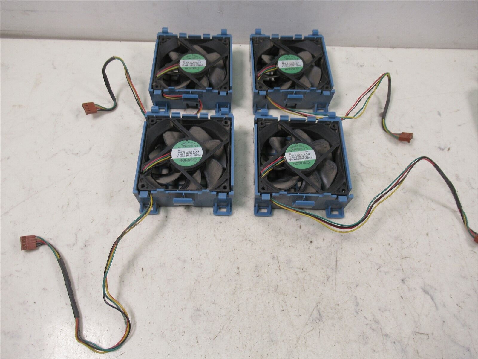 Lot of 4 Sunon PMD1209PTB1-A Cooling Fans for Computer Server 