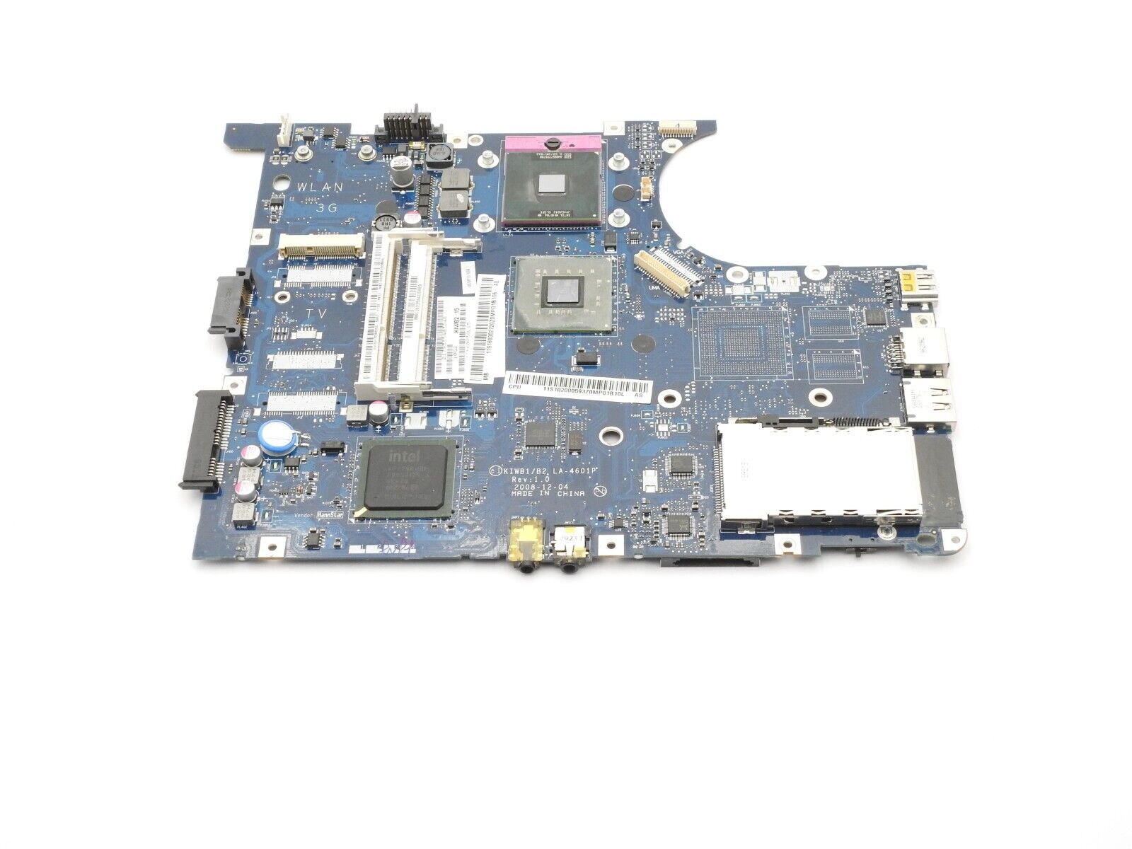 LENOVO IDEAPAD Y550 OEM MOTHERBOARD + INTEL P8700 2.53GHz CPU TESTED GRADE A