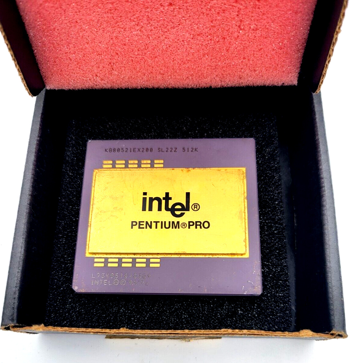 Intel Pentium Pro 200 KB80521EX200 512K (512KB L2) CPU SL22Z