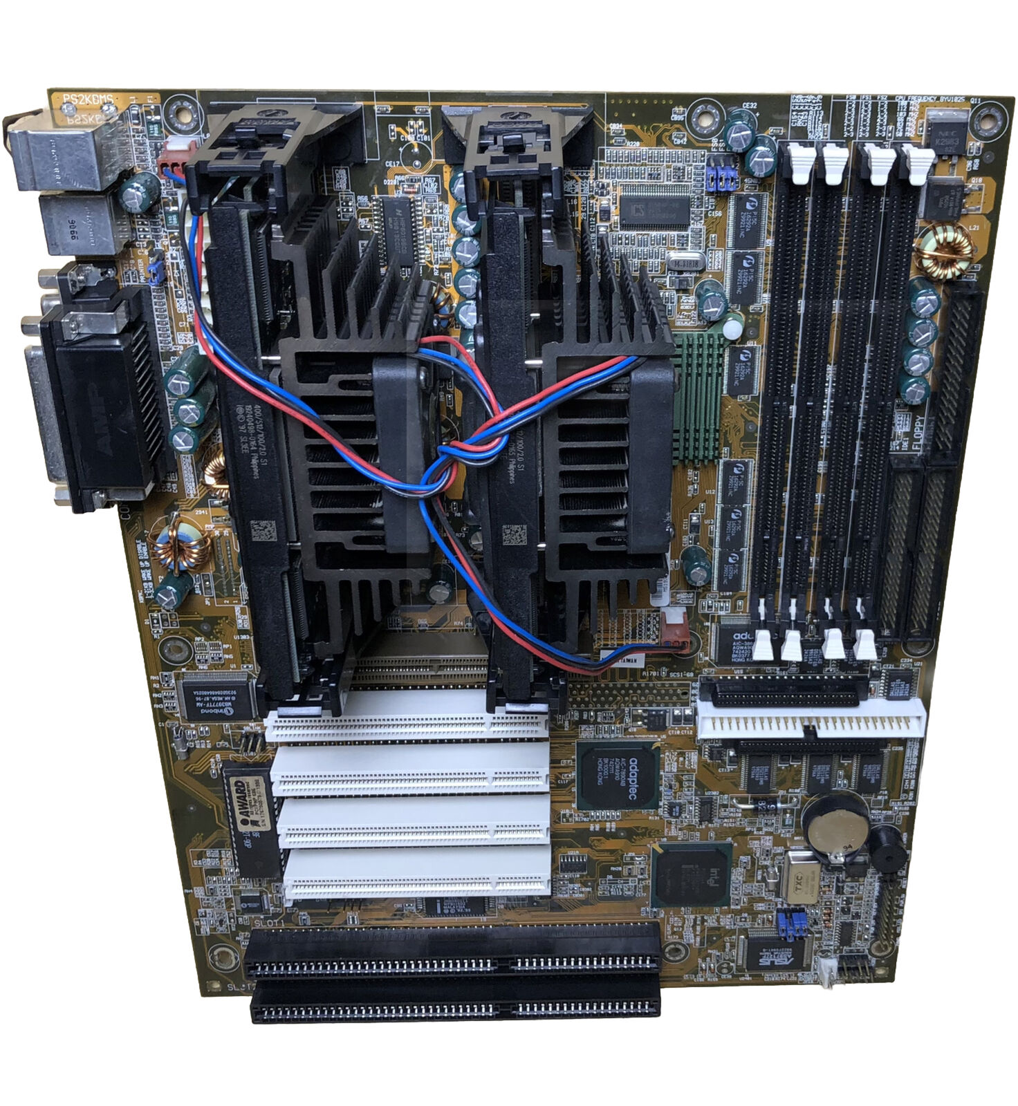 ASUS P2B-DS DUAL SLOT 1 | 2X ISA | 4X PCI | SCSI | REV 1.06 W/ Dual CPU