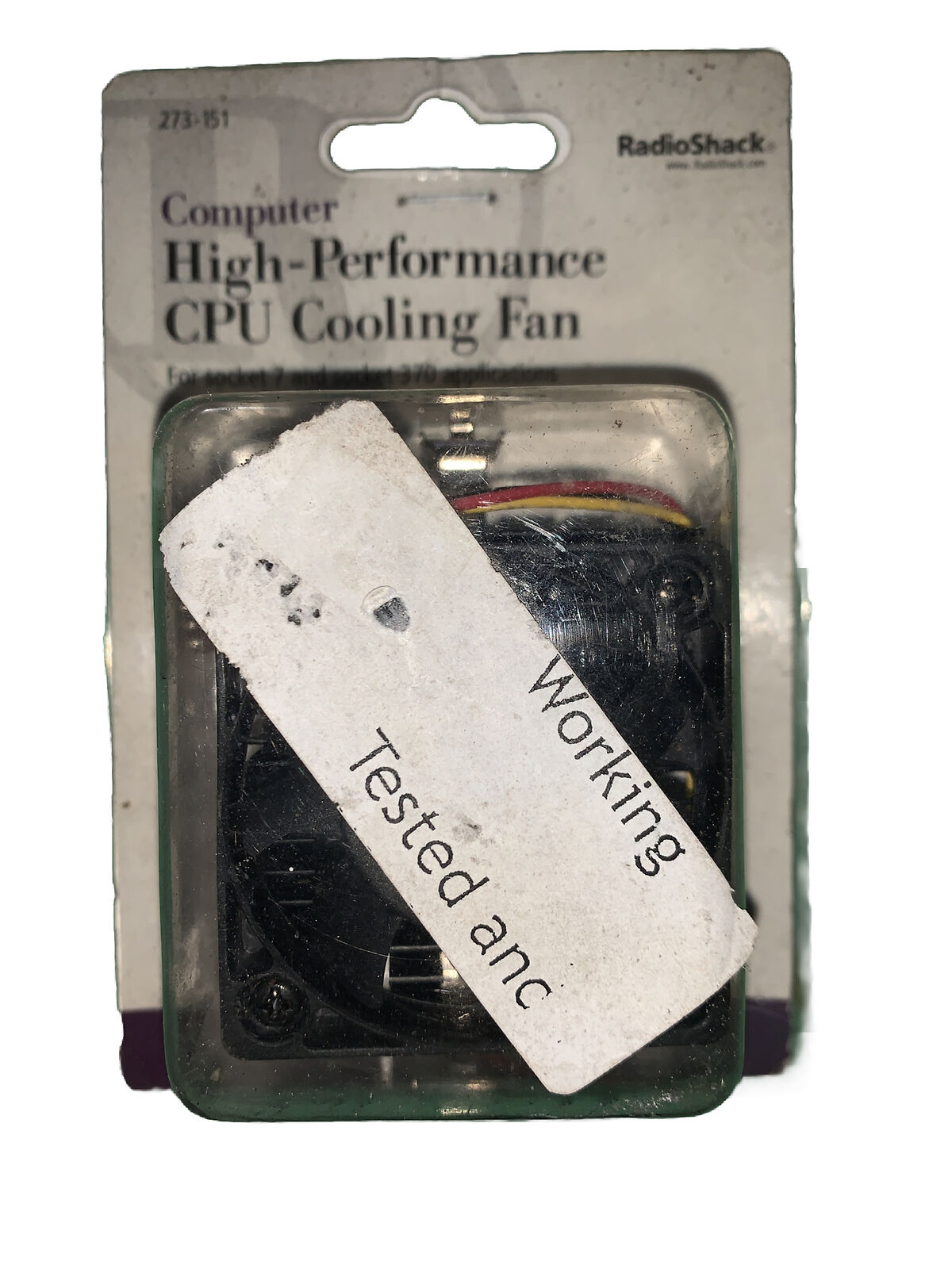 Genuine Radio Shack (273 151) Computer High-Performance CPU Cooling Fan