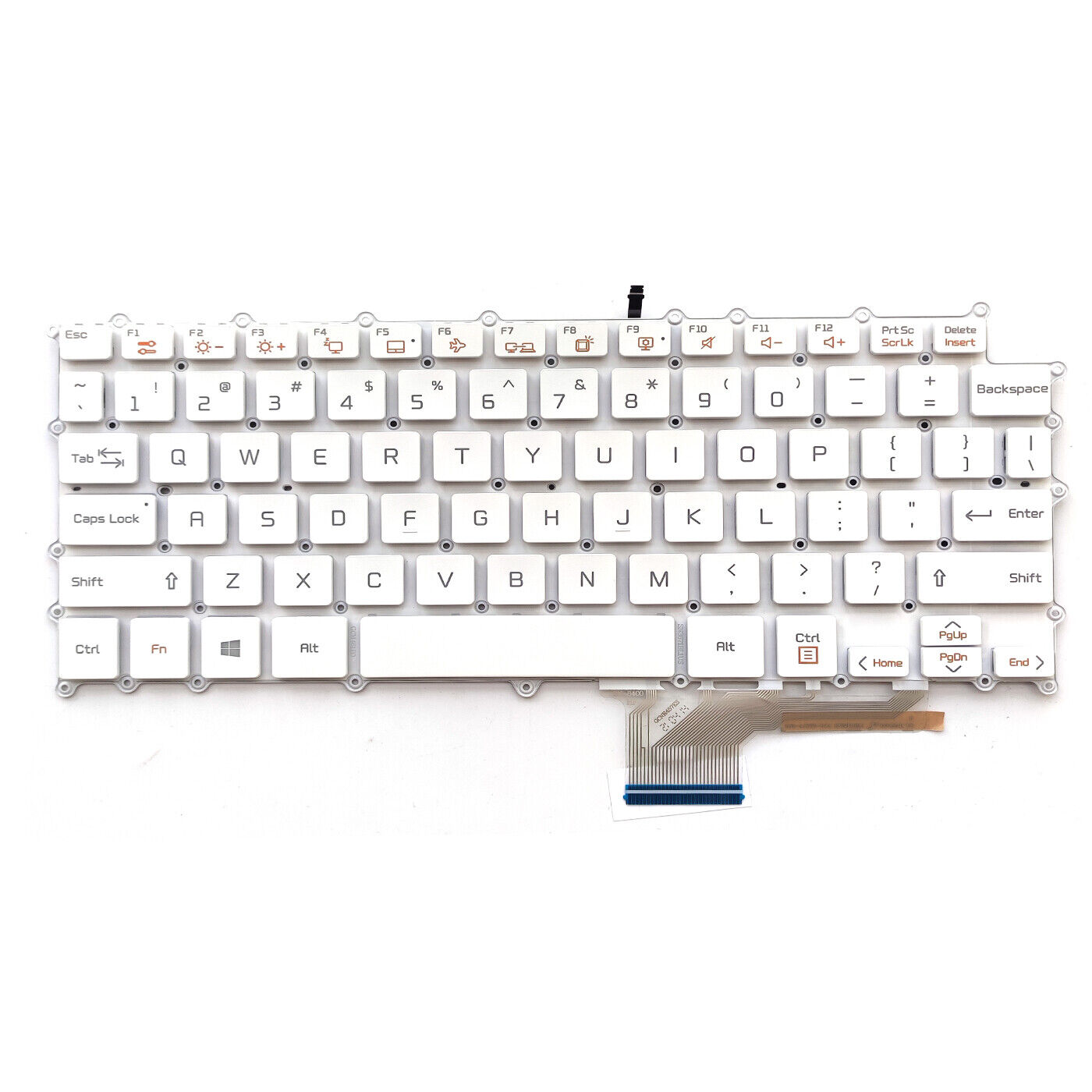 NEW Backlit Keyboard For LG 13Z980 13ZD980 13Z990 13ZD990 13ZB990 LG13Z99 White