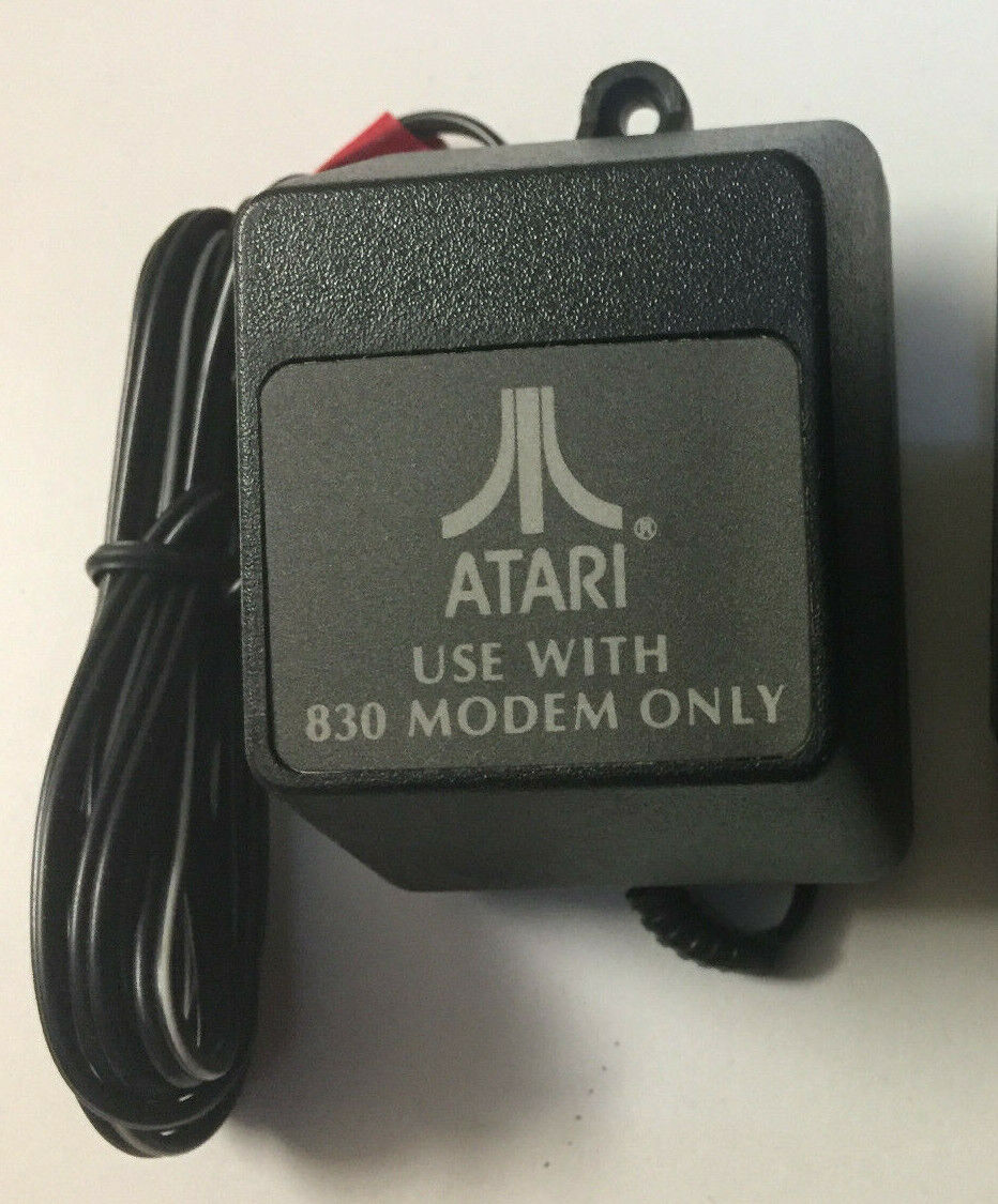 830 Modem Power Supply AC Adapter 20 VAC 15 watts Atari/CAT Novation Test no Box
