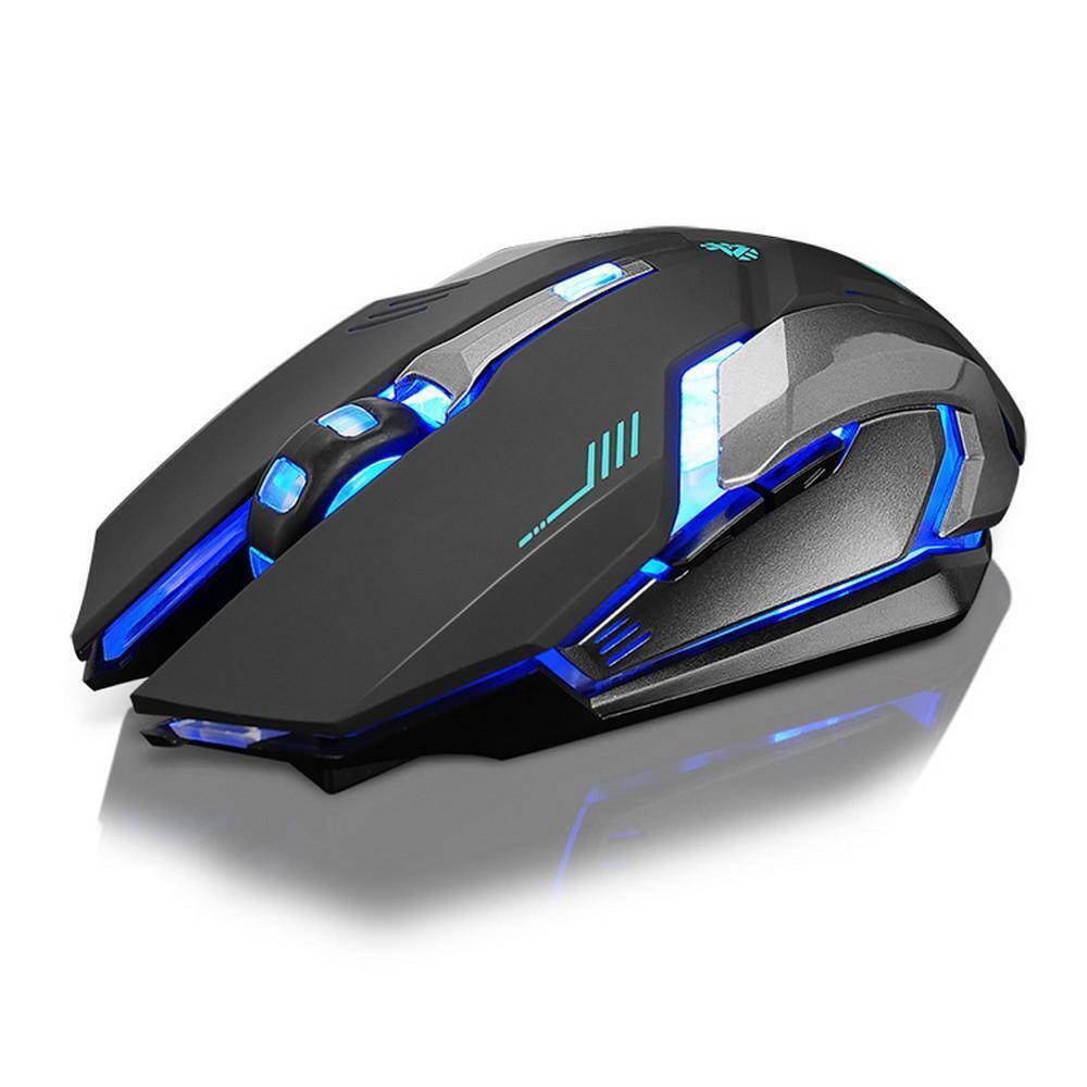 Silent Wireless LED Gaming Mouse