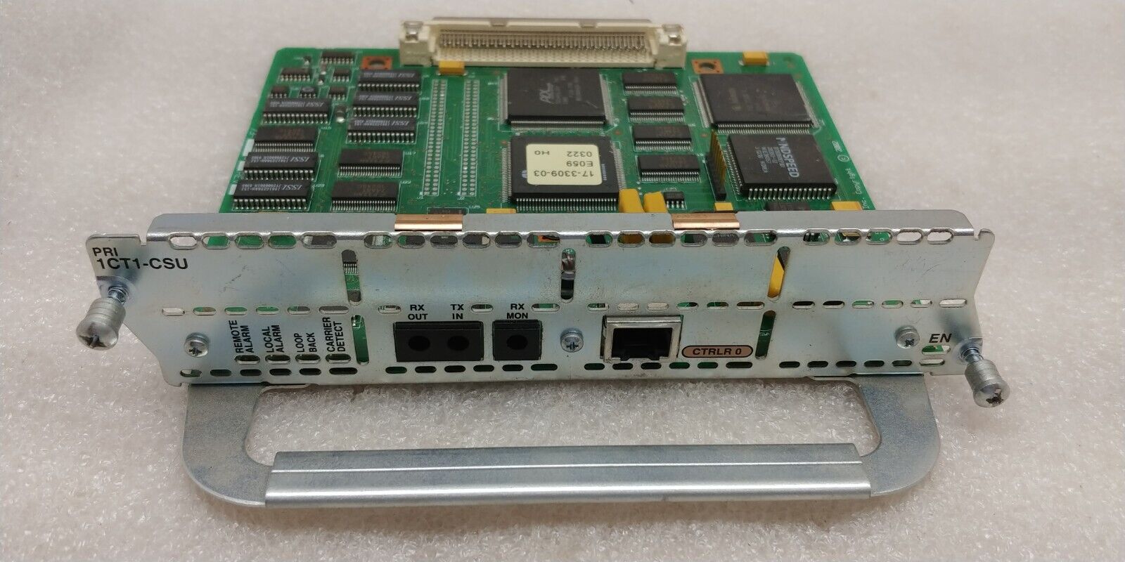 Cisco NM-1CT1-CSU 1-Port Channelized T1/ISDN-PRI with CSU Network Module FR SHIP