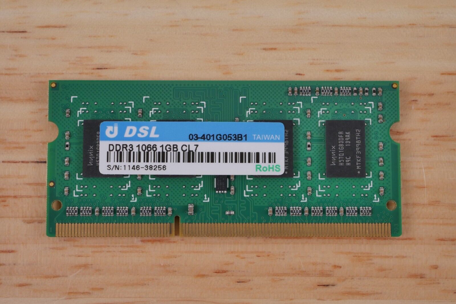 Synology NAS DS1812+ RAM DDR3 1066 1GB CL7 03-401G053B1