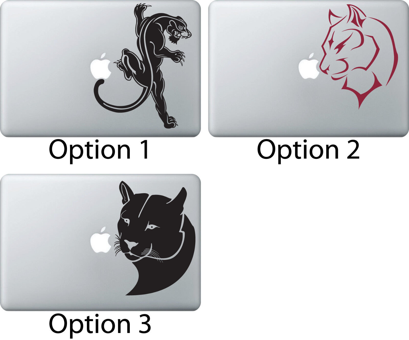 Panther Cat Decal Skin Sticker Apple Mac Book Air/Pro Dell Laptop Tattoo Vintage