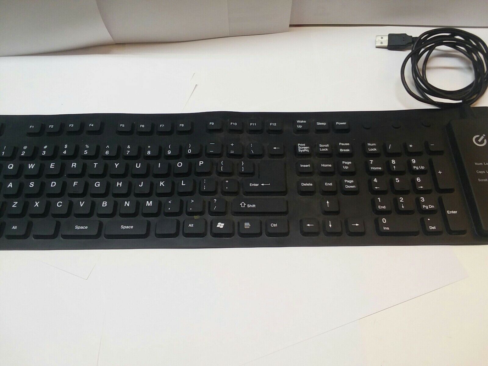 Rubber Keyboard Model M01917-BIG 