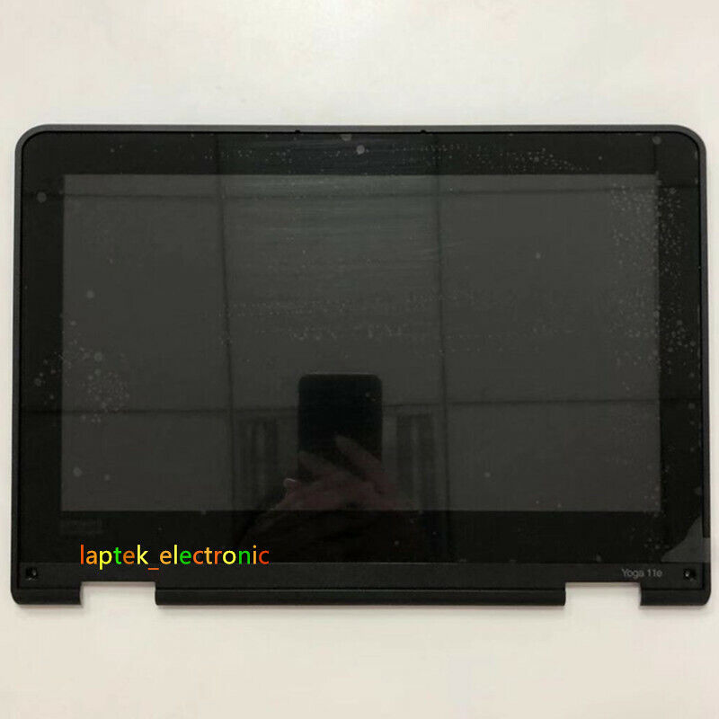 For Lenovo Thinkpad Yoga 11e 5th Gen 20LN 20LM LCD Touch Screen w/ Bezel 01LW704