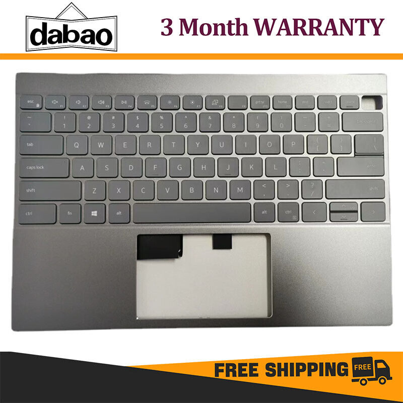 New Palmrest Upper Case w/US Backlit Keyboard For Dell Inspiron 5000 5310 0WGFFX