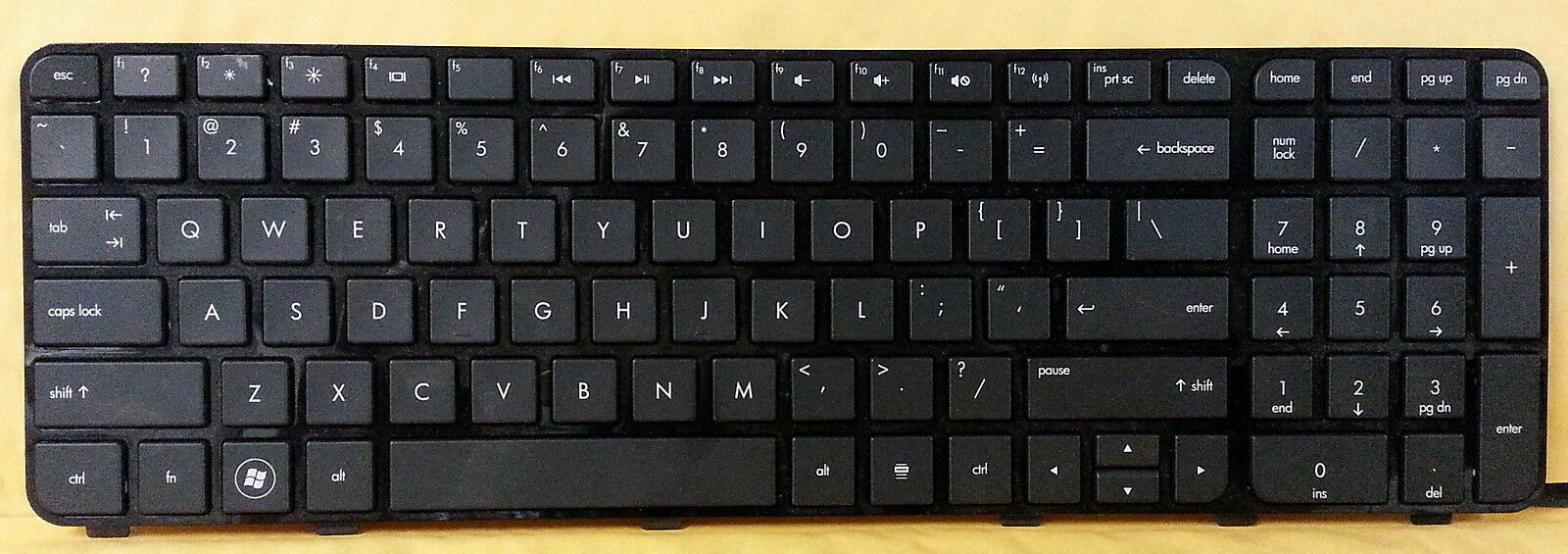 Genuine US Keyboard HP Pavilion Dv6-7000 Series Laptop V132430as1 Tested Grade A