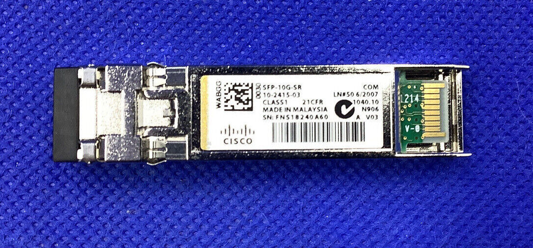 GENUINE Cisco SFP-10G-SR V03 10-2415-03 Transceiver Module 