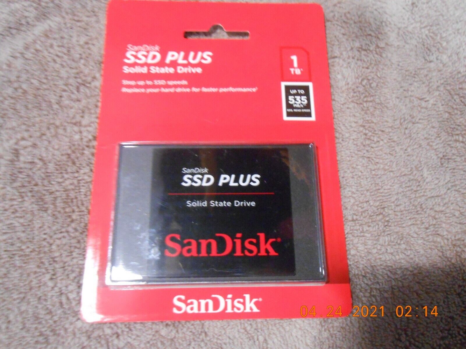 New Factory Sealed SanDisk SSD Plus 1TB 2.5 inch Internal Solid State Drive 